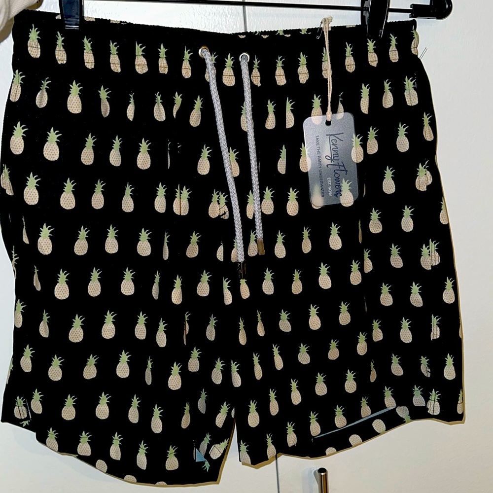 Brand new: Men’s Kenny Flowers Pineapple swim trunks
